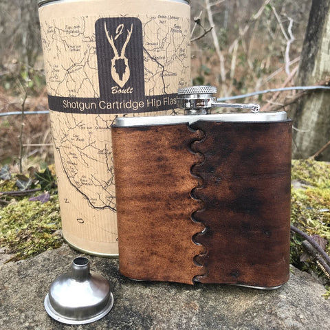 Cartridge Hip Flask Gift Set