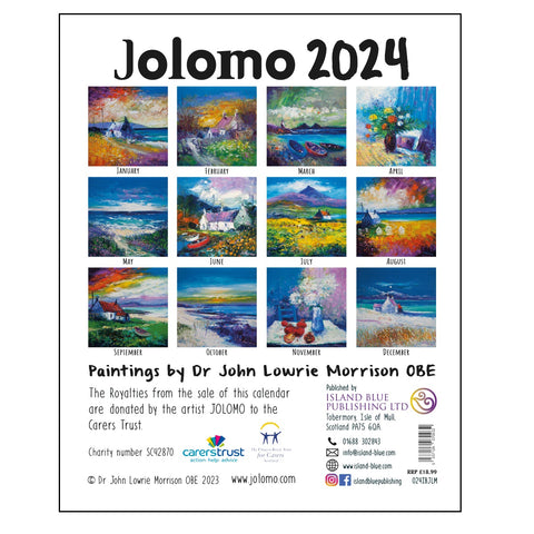 2024 Jolomo Wall Calendar