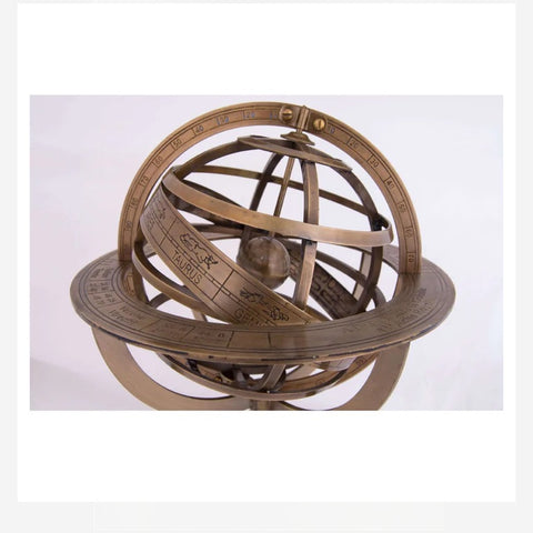 Antiqued Brass Sundial