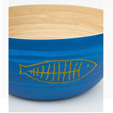 Bamboo Fish Bowl