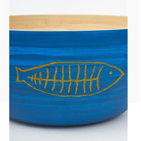 Bamboo Fish Bowl