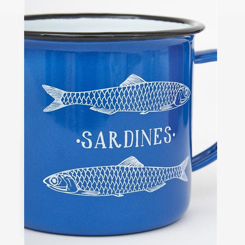 Sardines Enamel Mug