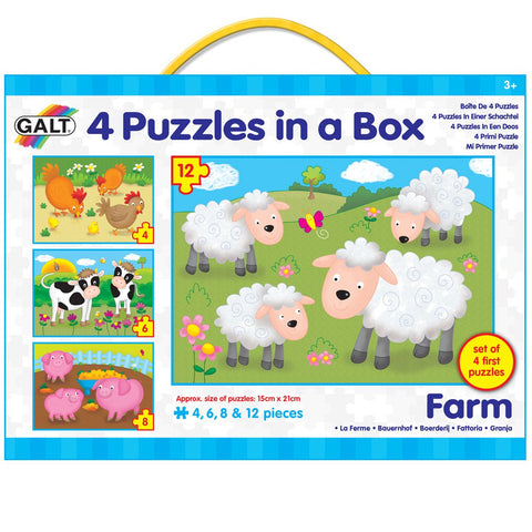 Galt 4 Puzzles in a box Farm