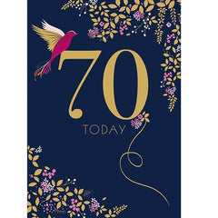 70th Birthday Birds