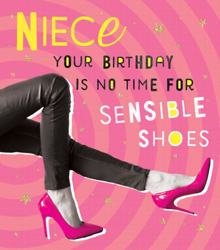 Niece Birthday Sensible Shoes