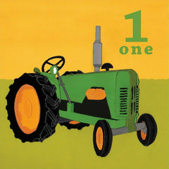 1st Birthday Old Tractor