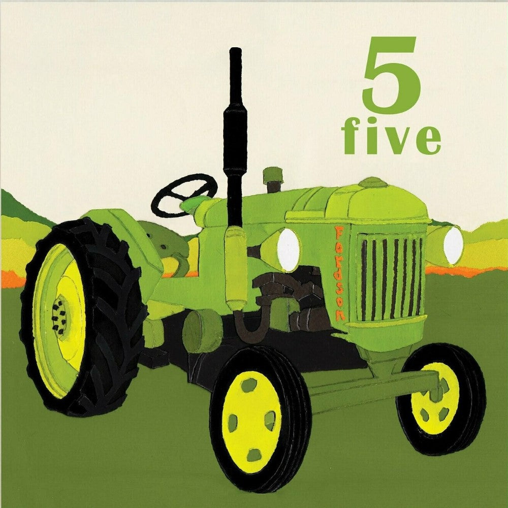 5th Birthday Tractor
