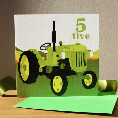 5th Birthday Tractor