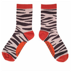 Powder UK Ankle Socks Zebra Print