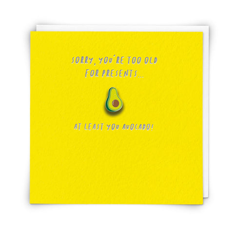 Avocado Pin Card