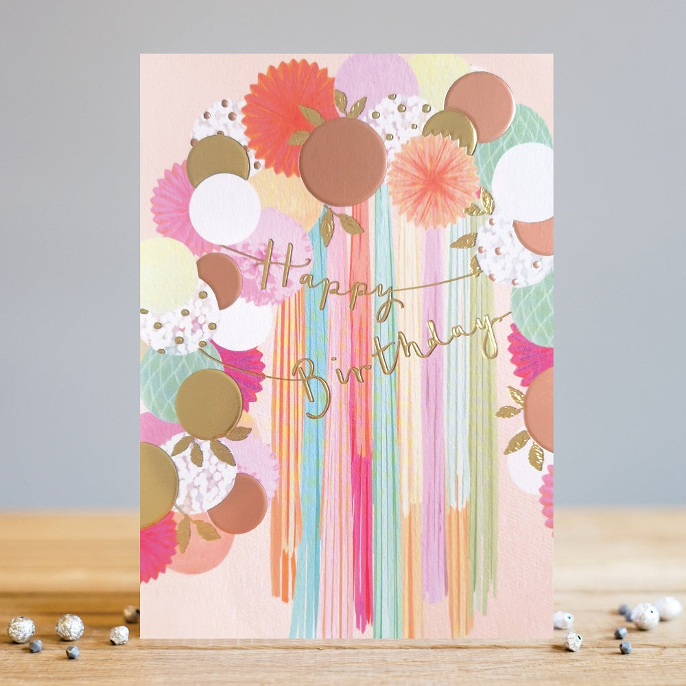 Birthday Balloon Arch Card