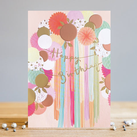Birthday Balloon Arch Card