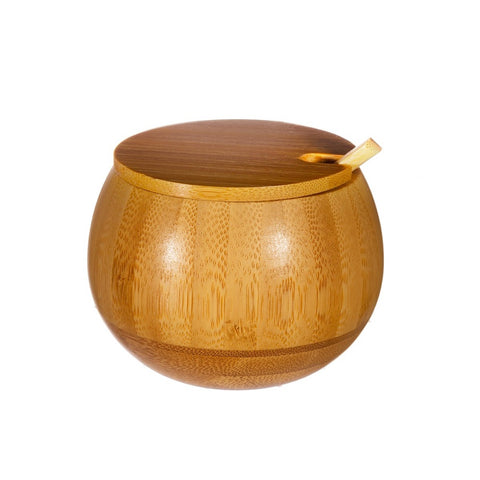 Bamboo Spice Jar with Spoon