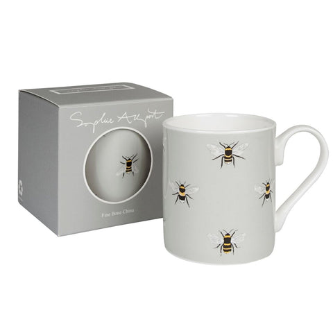 Sophie Allport Bees Coloured Standard Mug, Kitchen Crockery