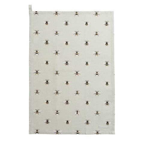 Sophie Allport Bees Tea Towel, Kitchen Textiles