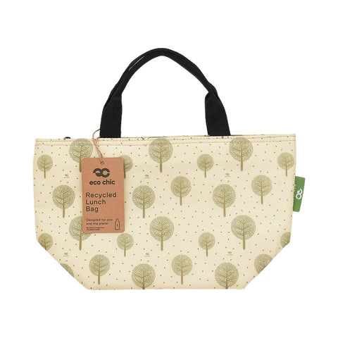 Beige Tree Of Life Lunch Bag