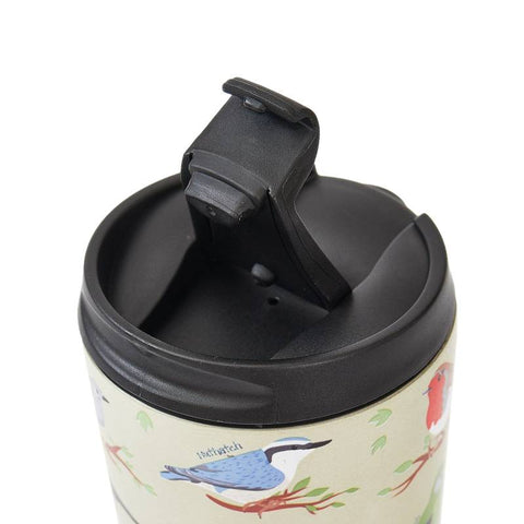 Green Wild Birds Thermal Cup