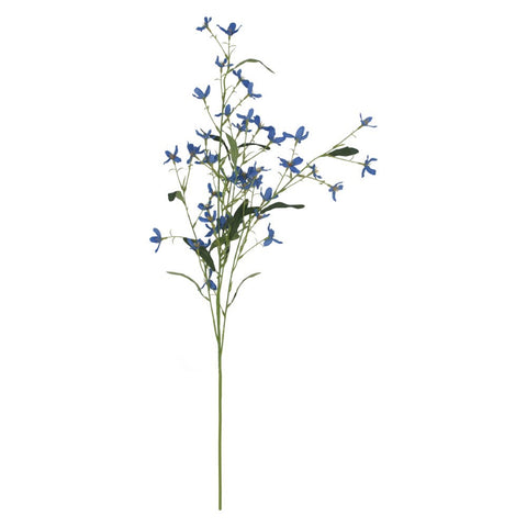 Blue Mini Flower Branch