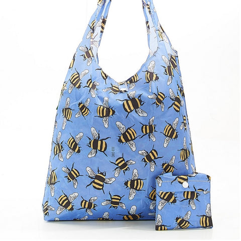 Blue Bees Shopper