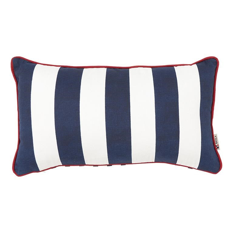 Blue Striped Cushion