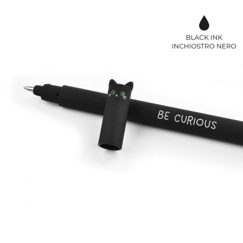 Cat Erasable Pen with Black Ink