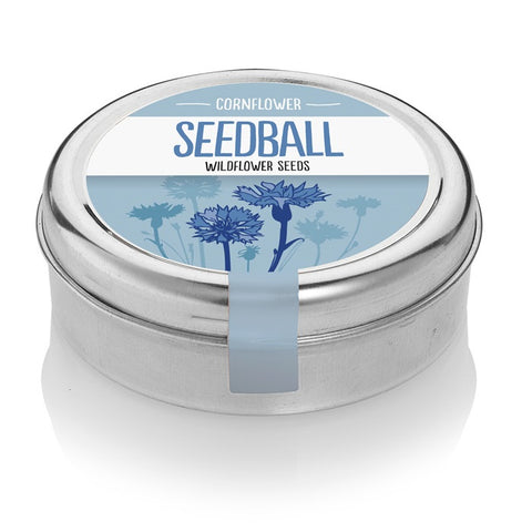 Seedball Cornflower Tin