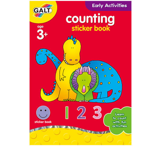 Galt Counting sticker book, Educational Books