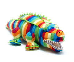 Crocodile Rainbow Stripe