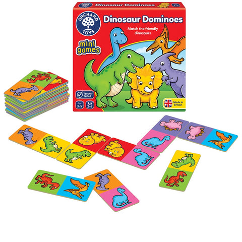Mini Dinosaur Dominoes