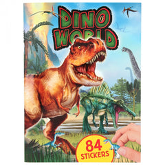 Dino World Activity Book with Puffy Stickers