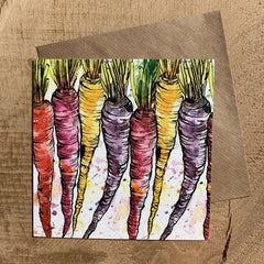 Carrots Blank Card