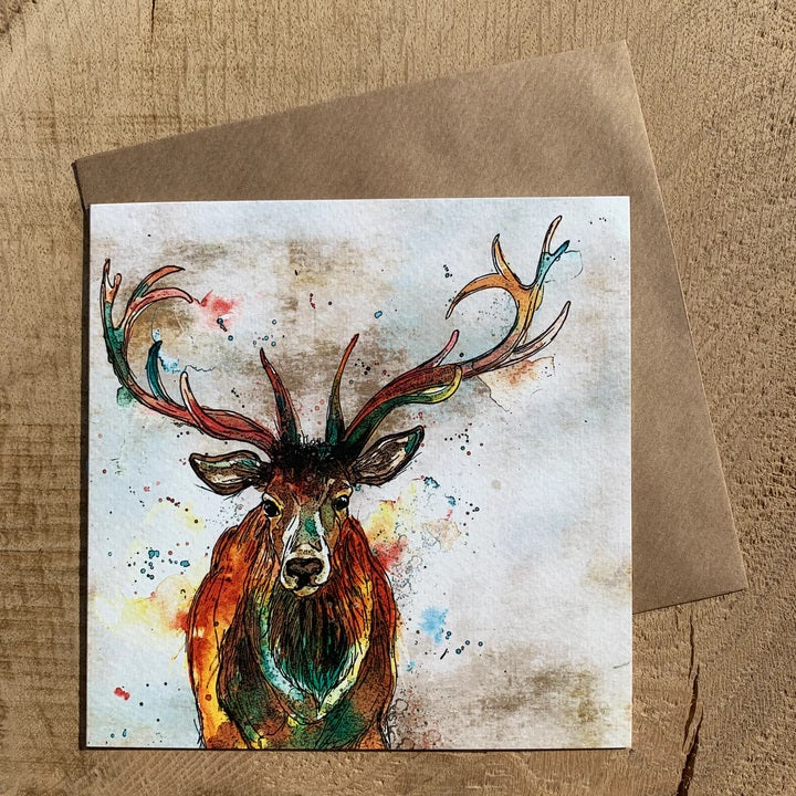 Stag Blank Card