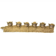 Dora Designs Highland Cows Draught Excluder