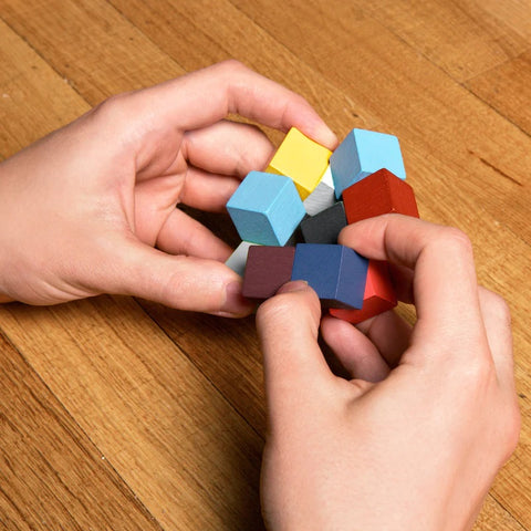 Elastic Cube 3D Wooden Puzzle