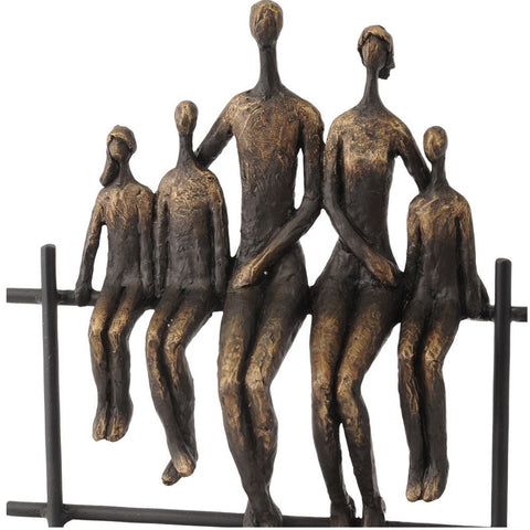Family Of Five Sculpture