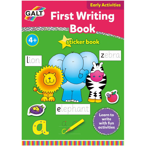 Galt First Writing Sticker Book, Educational Toys & Games