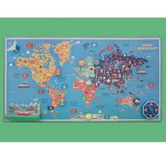 Your Own Giant World Map