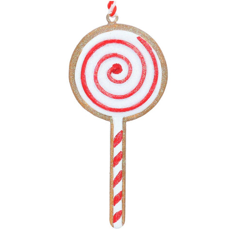 Gingerbread Lollipop Decoration