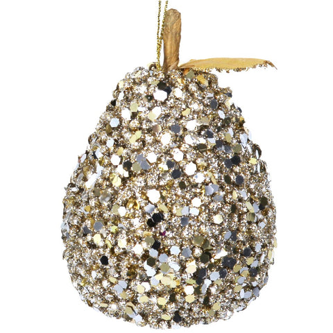 Gold Sequin Apple Or Pear