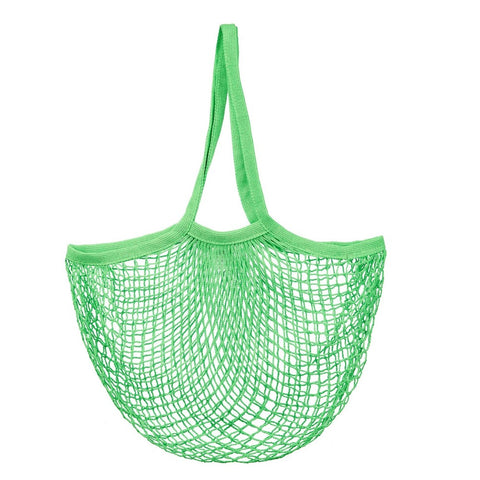 Leaf Green String Shopper Bag