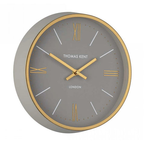 Hampton Wall Clock Dove Grey