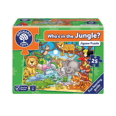 Who's in the Jungle? Jigsaw
