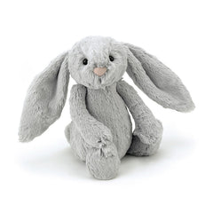 Jellycat Bashful Silver Bunny Small, soft toys for kids
