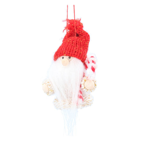 Fabric Nordic Knitted Santa