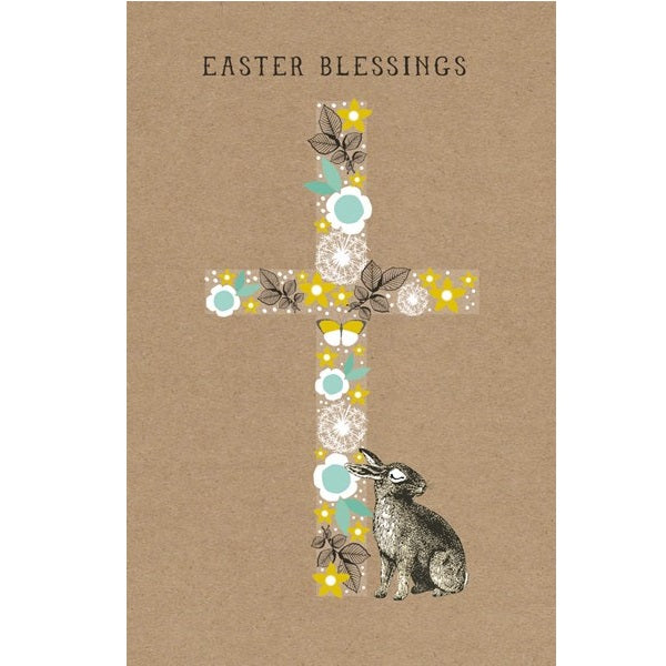 Bunny and Cross Easter Card Pack