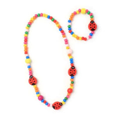 Ladybird Necklace and Bracelet