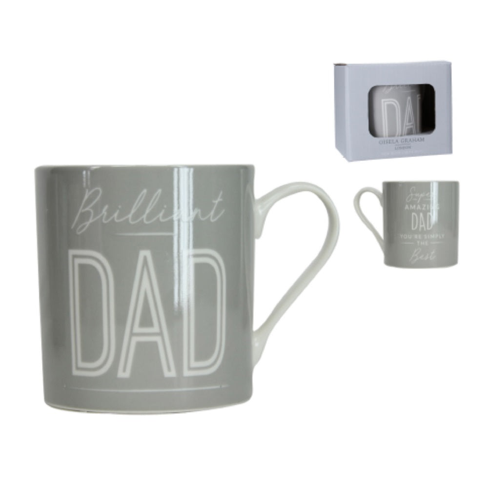 Light Grey Dad Ceramic Mug