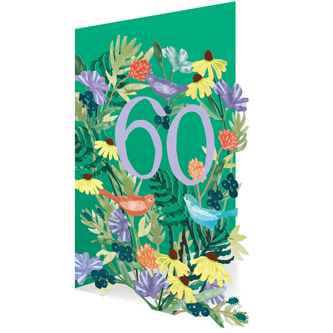 60th Birthday Garden Birds