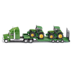 Low Loader with Two Tractors