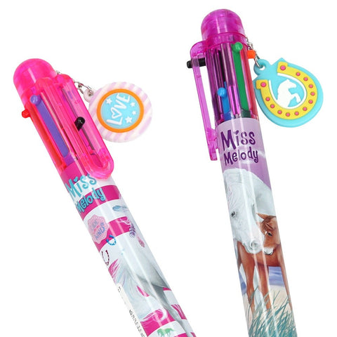 Miss Melody Ball Pen 6 Colours